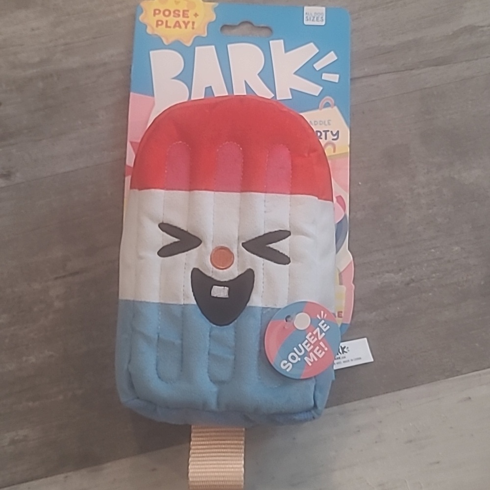 🦮BUY2GET1FREE🦮Bark Plush Popsicle Dog Toy — Red, White & Blue